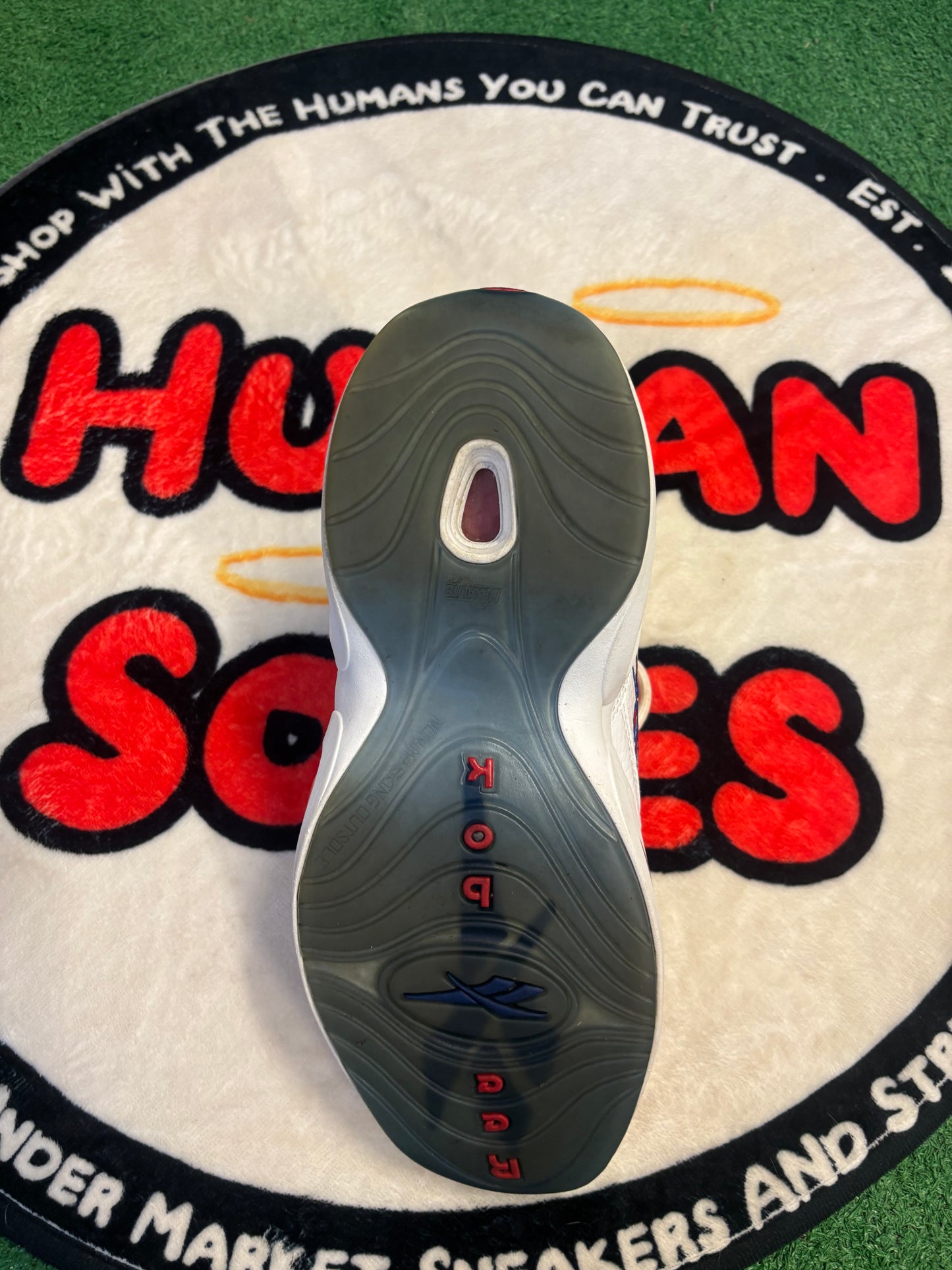 Reebok Question Mid ‘Red Toe 25th Anniversary’|Size 8.5/10W