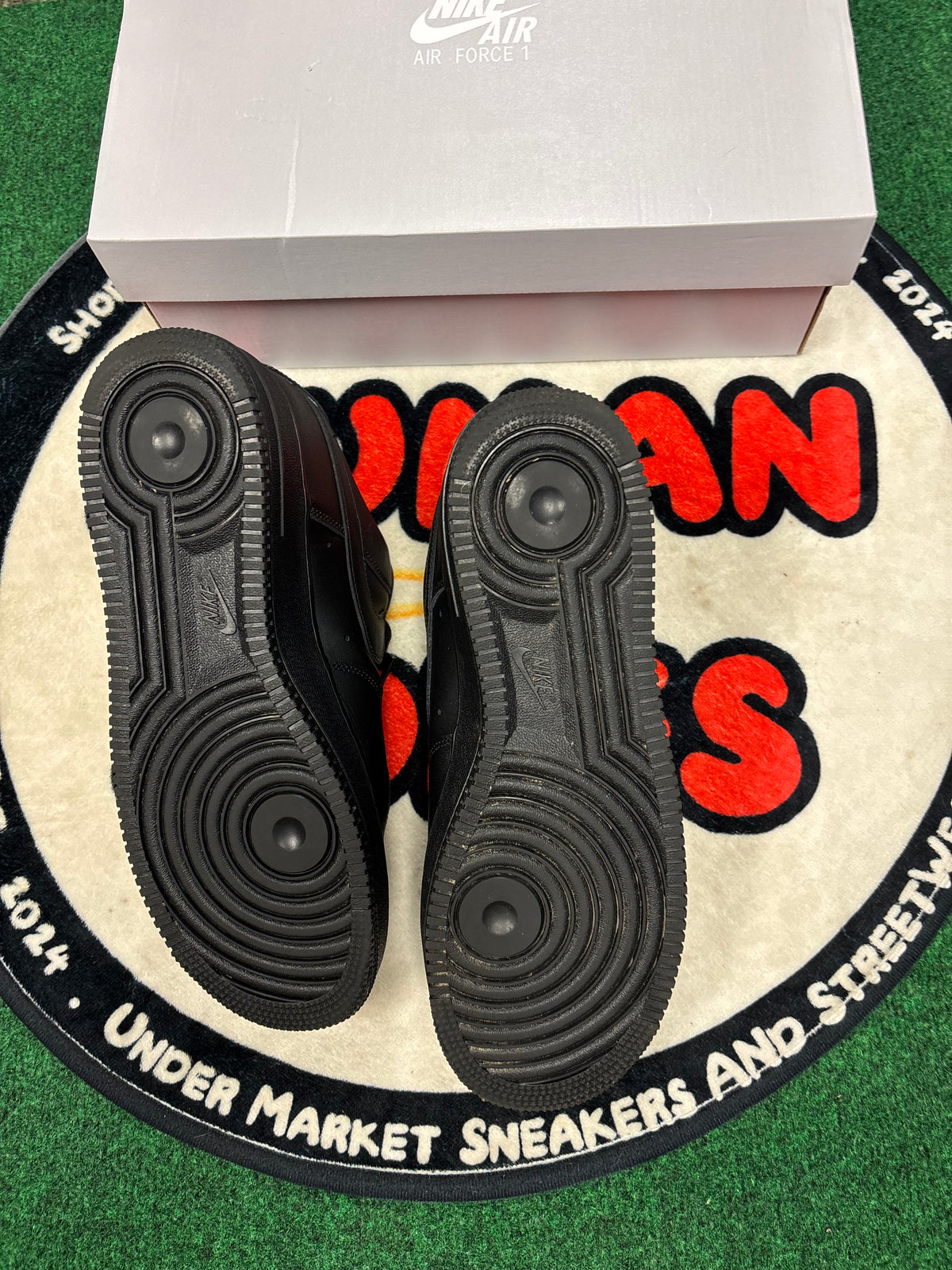 Nike Air Force One Low ‘Triple Black’|Size 13M