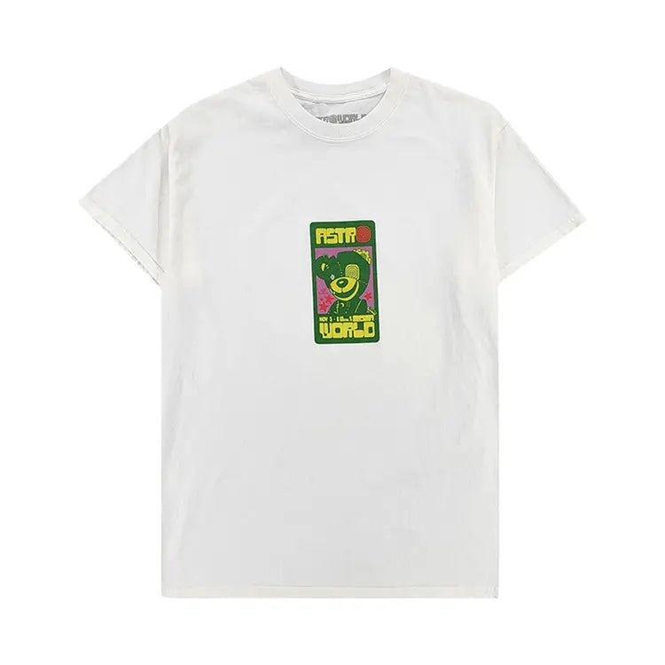 Travis Scott Utopia ‘Scare Bear’ Tee (White)