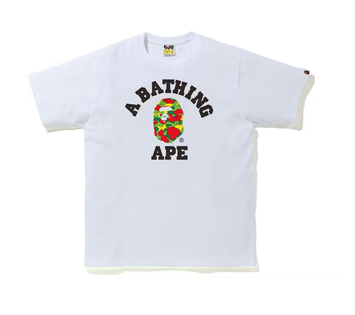 Bape Sta College Tee ‘White’