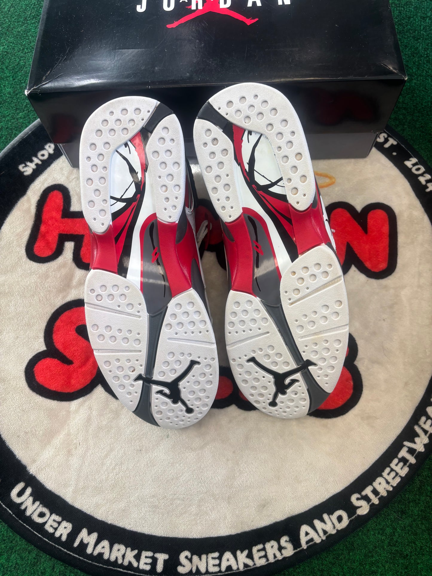 Jordan 8 ‘White True Red’|Size 10.5M