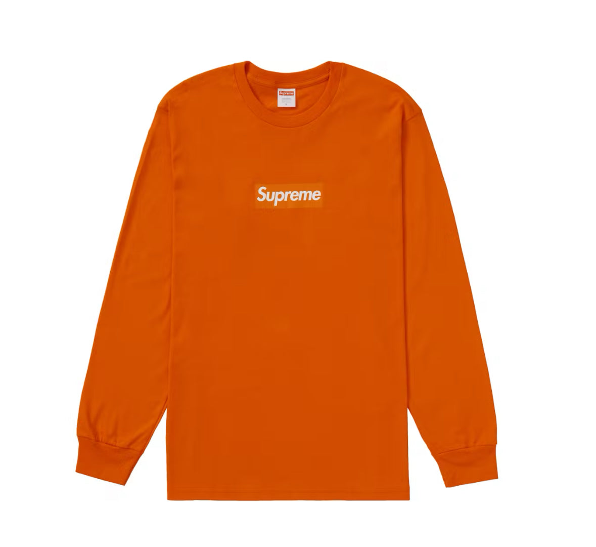 Supreme Box Logo Long Sleeve ‘Orange’