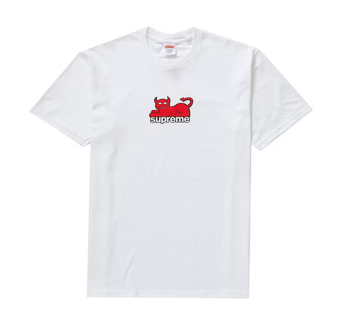 Supreme Toy Machine Devil Cat Tee ‘White’