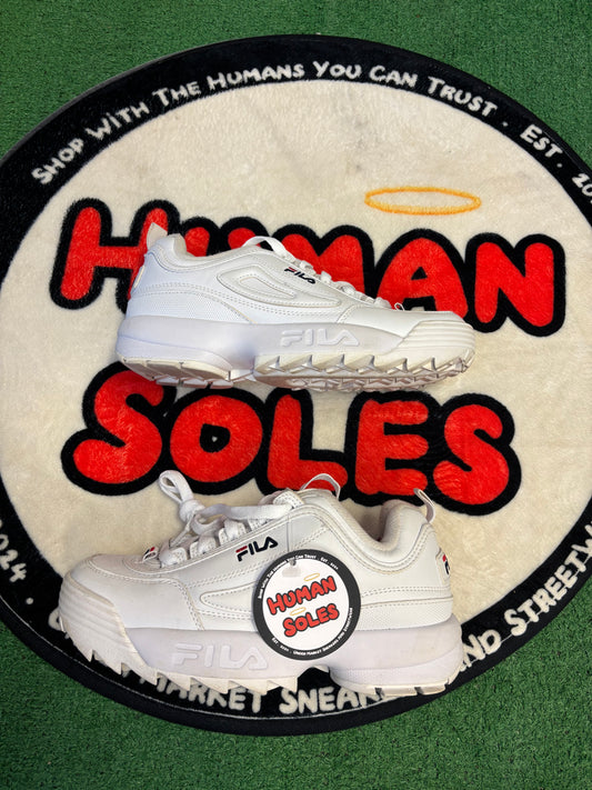FILA ‘Triple White’|Size 6M/7.5W