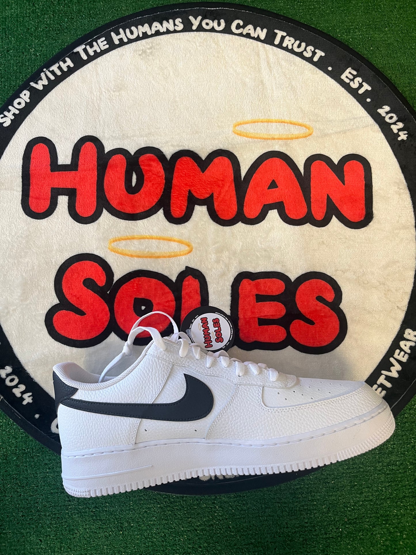 Nike Air Force 1 '07 Low 'White/Black'|Size 15M