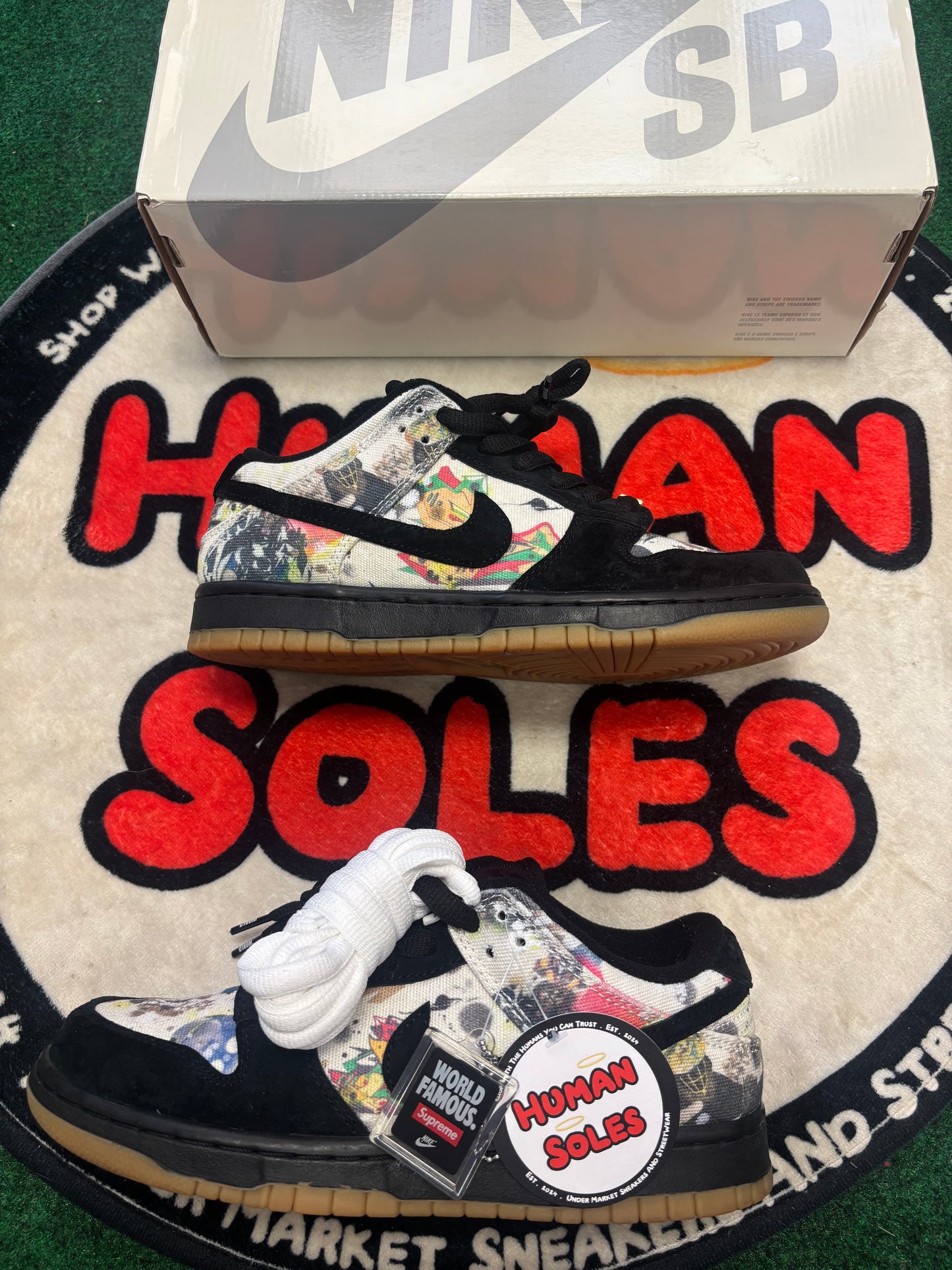 Nike SB Dunk Low Supreme ‘Rammellzee’|Size 7M/8.5W