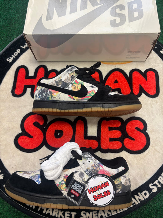 Nike SB Dunk Low Supreme ‘Rammellzee’|Size 7M/8.5W