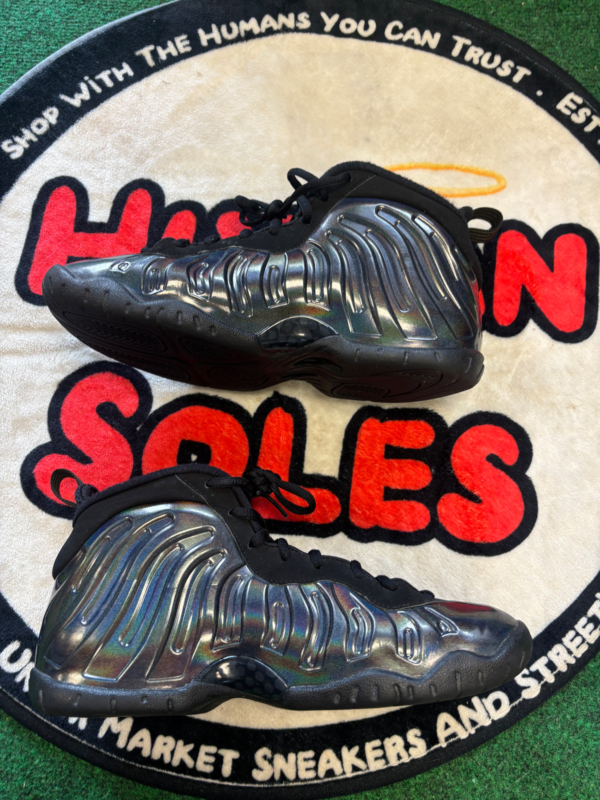 Nike Foamposite ‘Legion Green’|Size 7M/8.5W