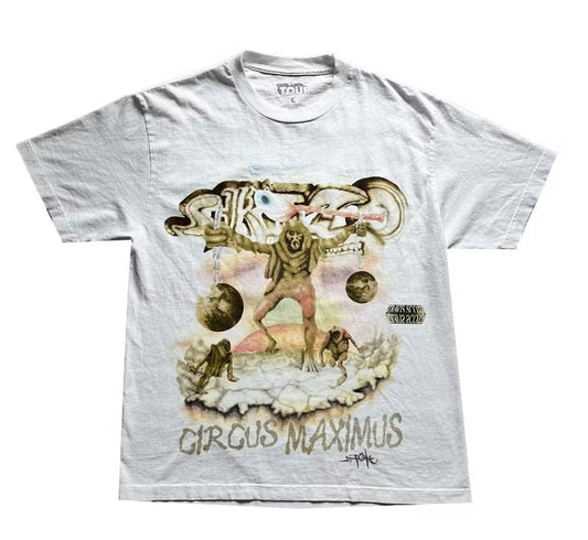 Travis Scott Utopia Skitzo Tee ‘White’