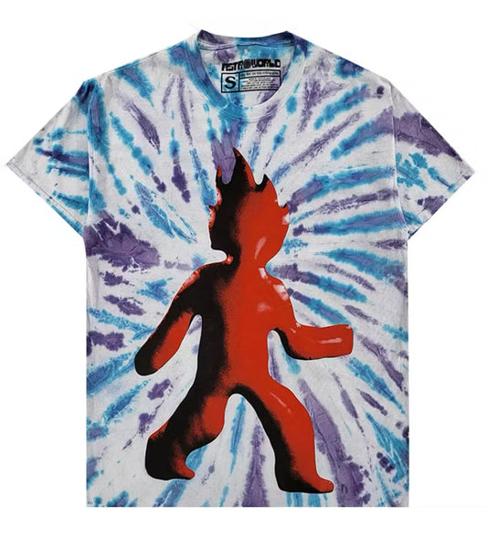 Travis Scott Flame Tee ‘Tie Dye’