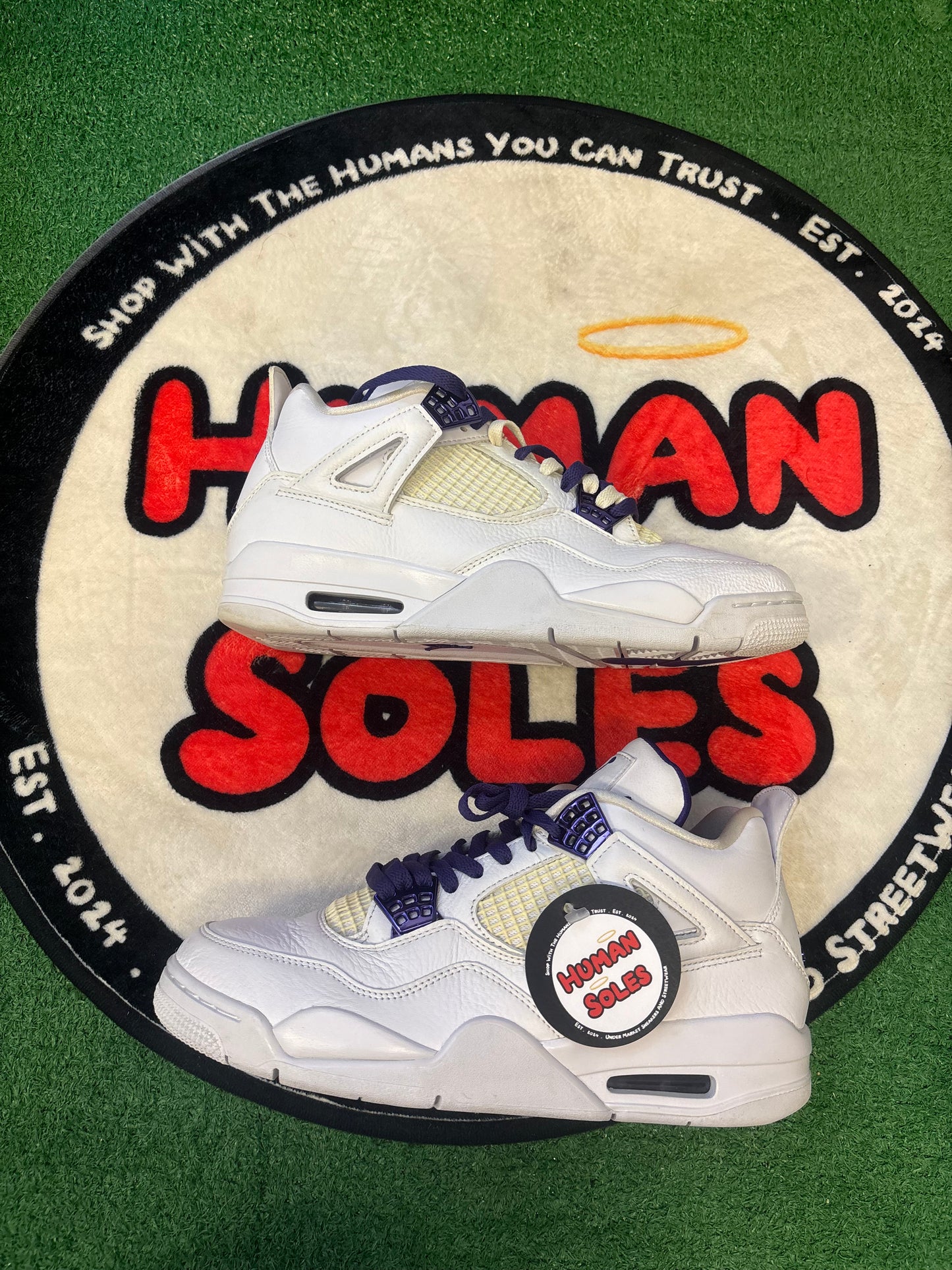 Jordan 4 ‘Purple Metallic’|Size 9.5M/11W