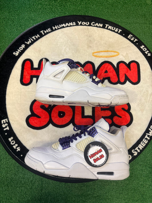 Jordan 4 ‘Purple Metallic’|Size 9.5M/11W