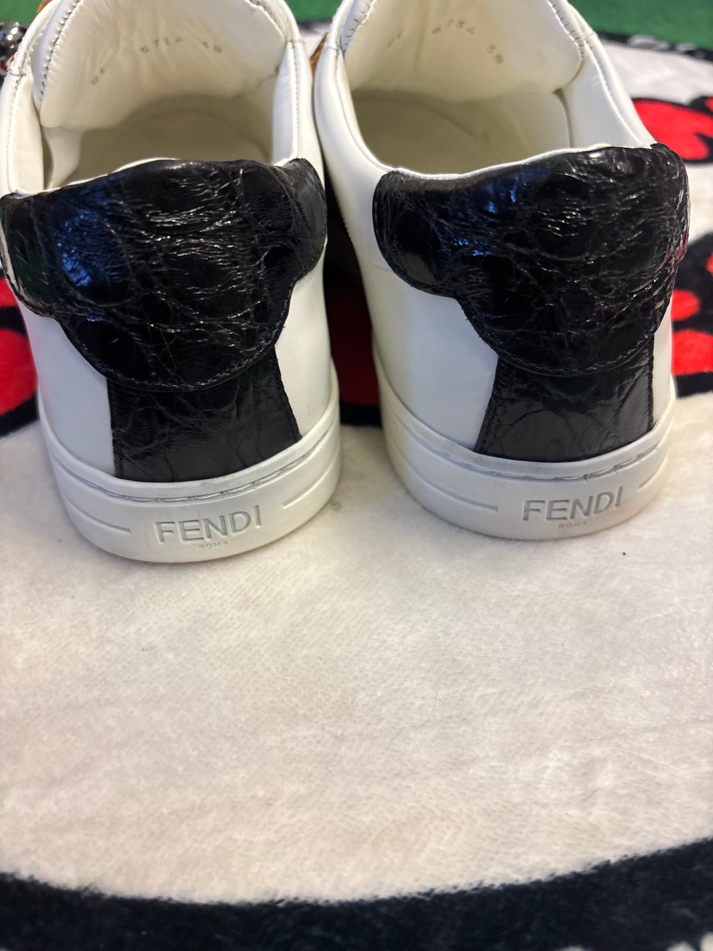 Fendi Low Top ‘White’|Size 6M/7.5W