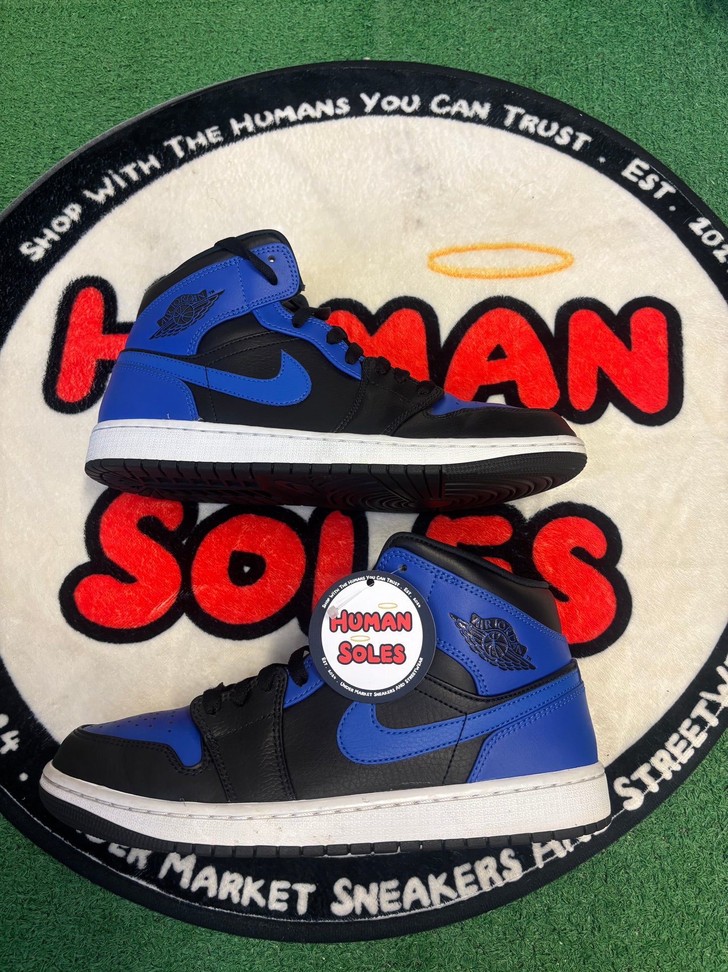Jordan 1 Mid ‘Hyper Royal’|Size 10M
