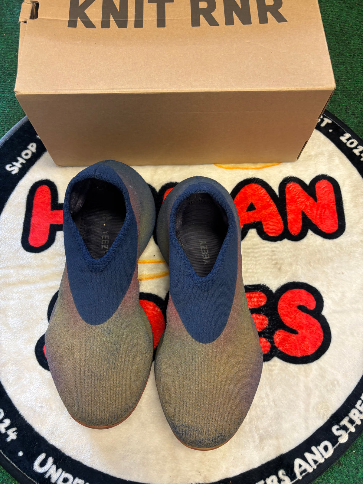 Adidas Yeezy Knit RNR ‘Fade Indigo’|Size 9.5M/11W