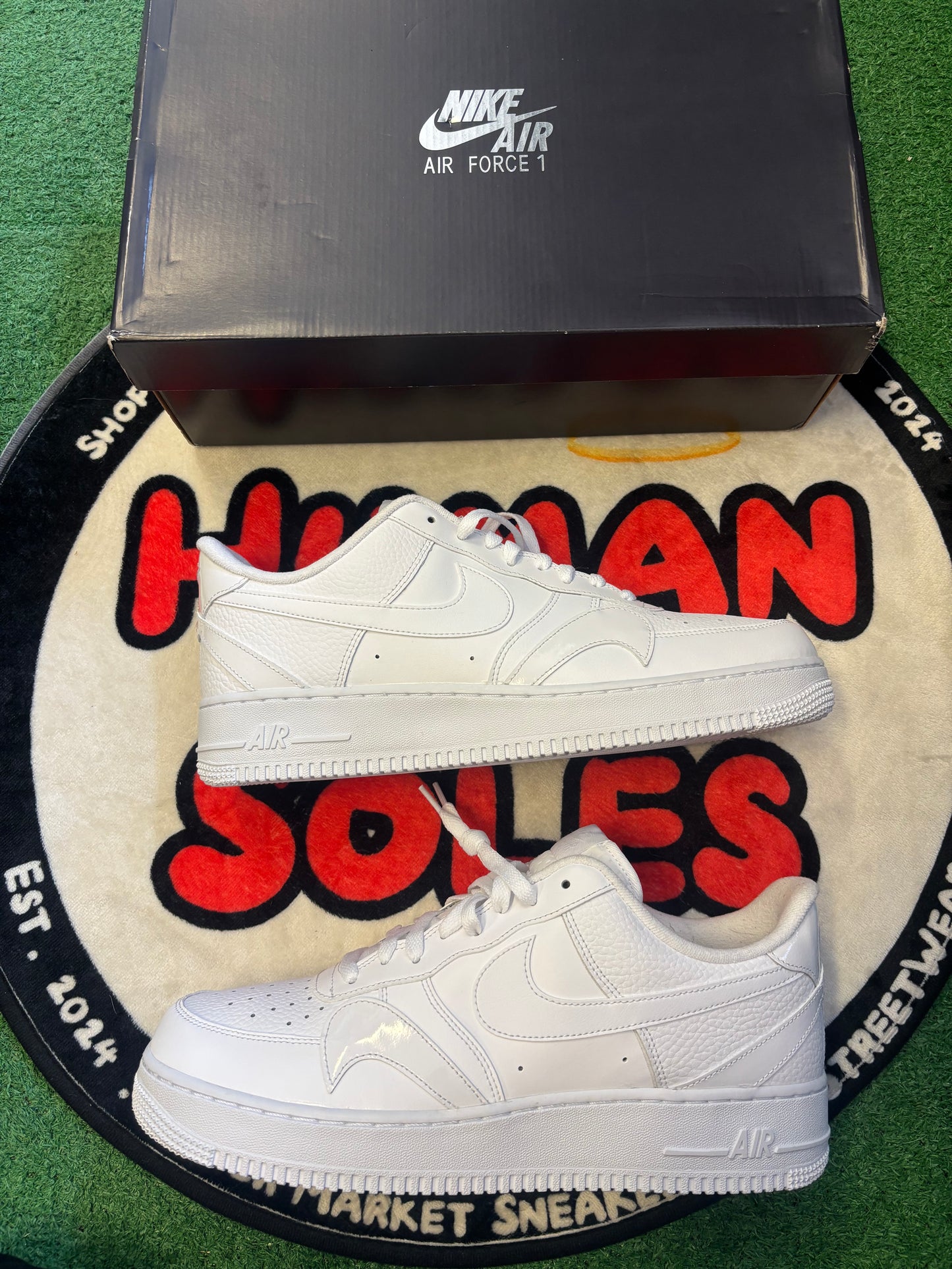 Nike Air Force One ‘White’|Size 12M