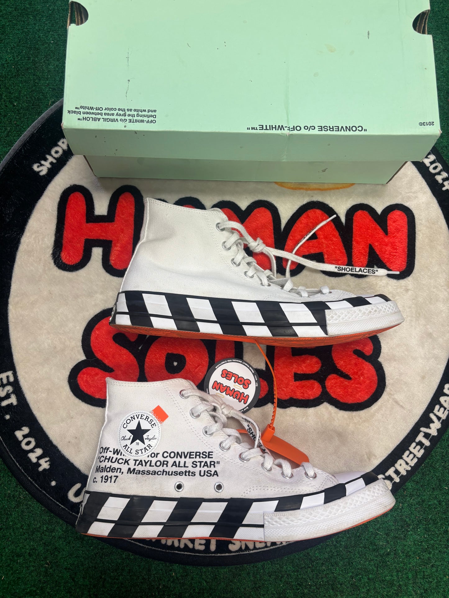 Converse X Off White ‘Chuck Taylor All Star’|Size 9.5M/11W