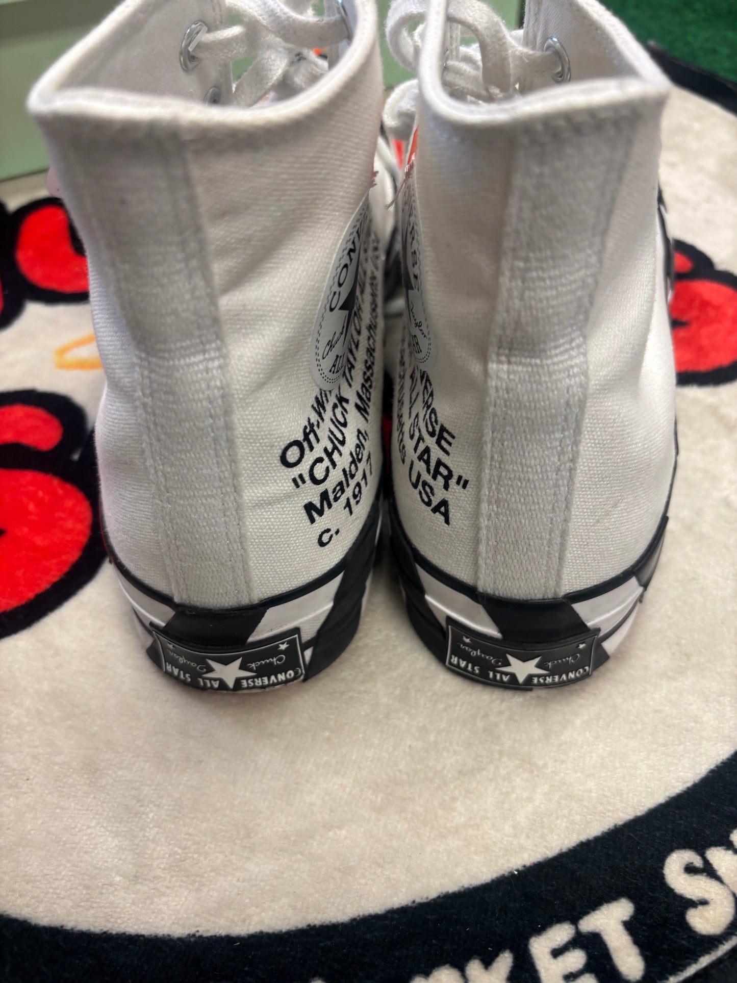 Converse X Off White ‘Chuck Taylor All Star’|Size 9.5M/11W