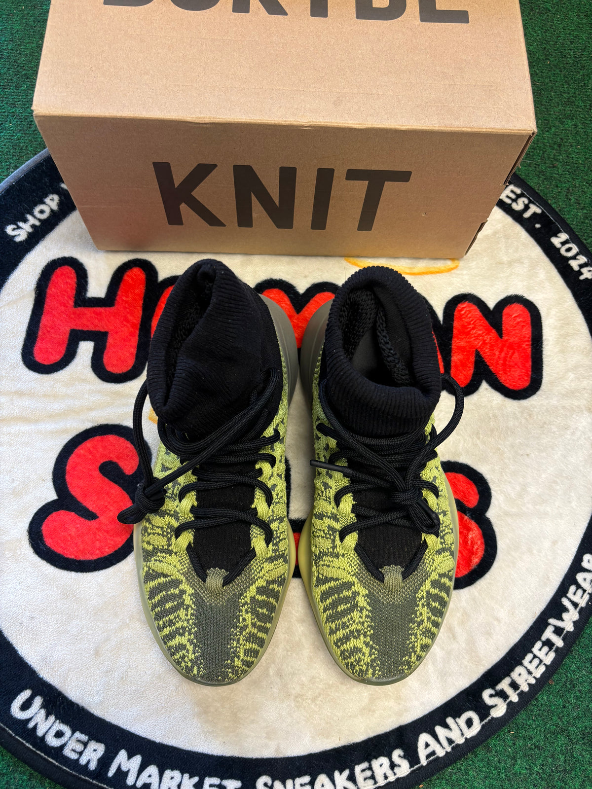 Adidas Yeezy Bsktbl ‘Glow’|Size 6.5M/8W