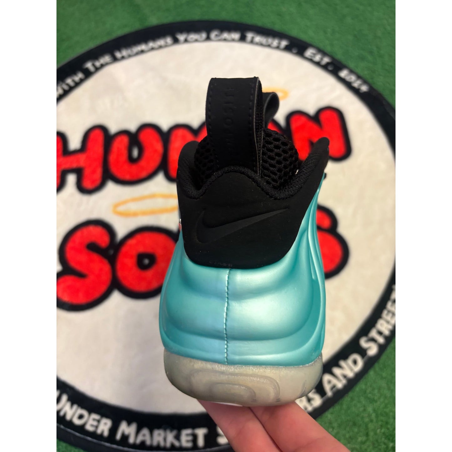 Nike Foamposite ‘Island Green’|Size 8.5M/10W