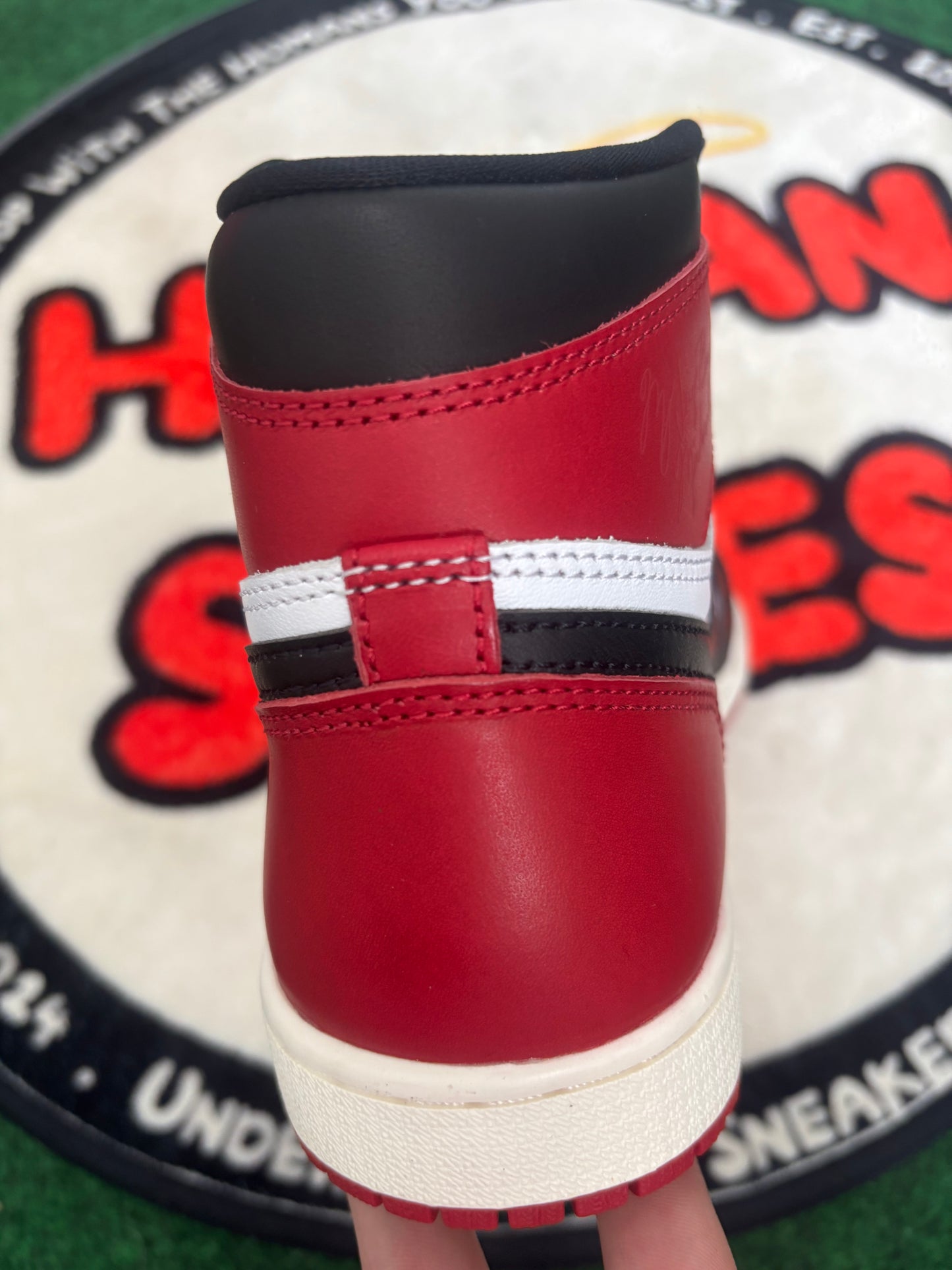 Jordan 1 High ‘Black Toe Reimagined’|Size 8M/9.5W