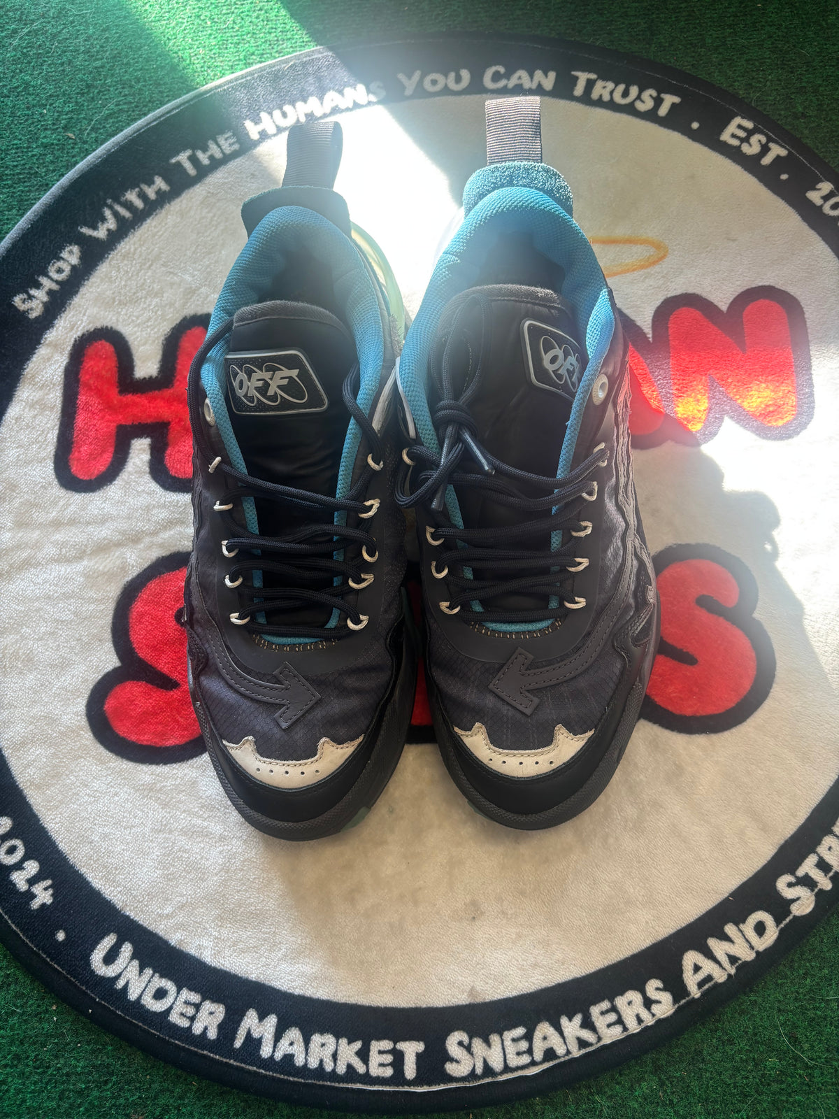 Off White Odsy 2000 ‘Black/Blue’|Size 10M