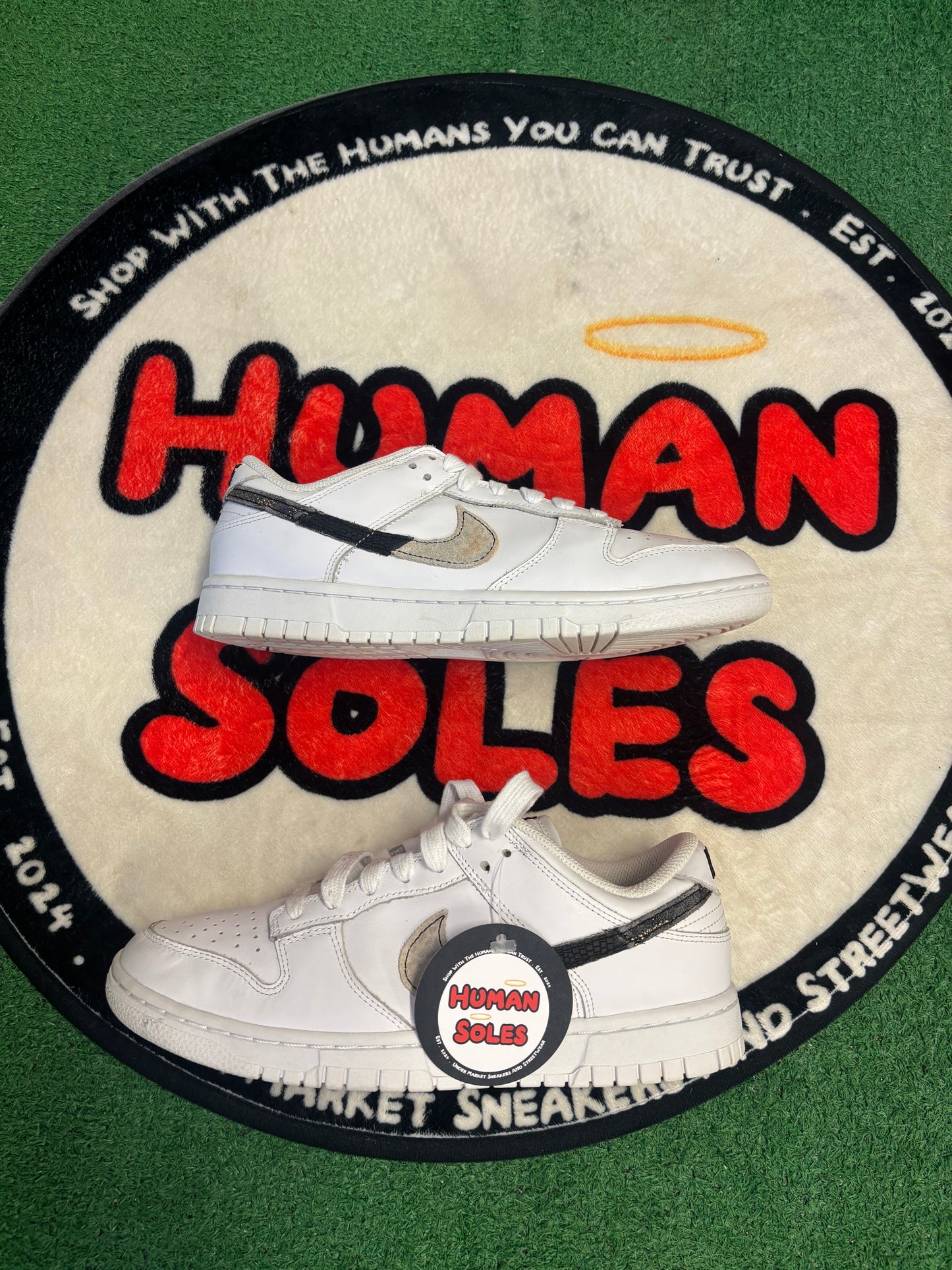 Nike Dunk Low ‘White Animal Print’|Size 7.5M/9W