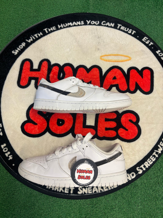 Nike Dunk Low ‘White Animal Print’|Size 7.5M/9W