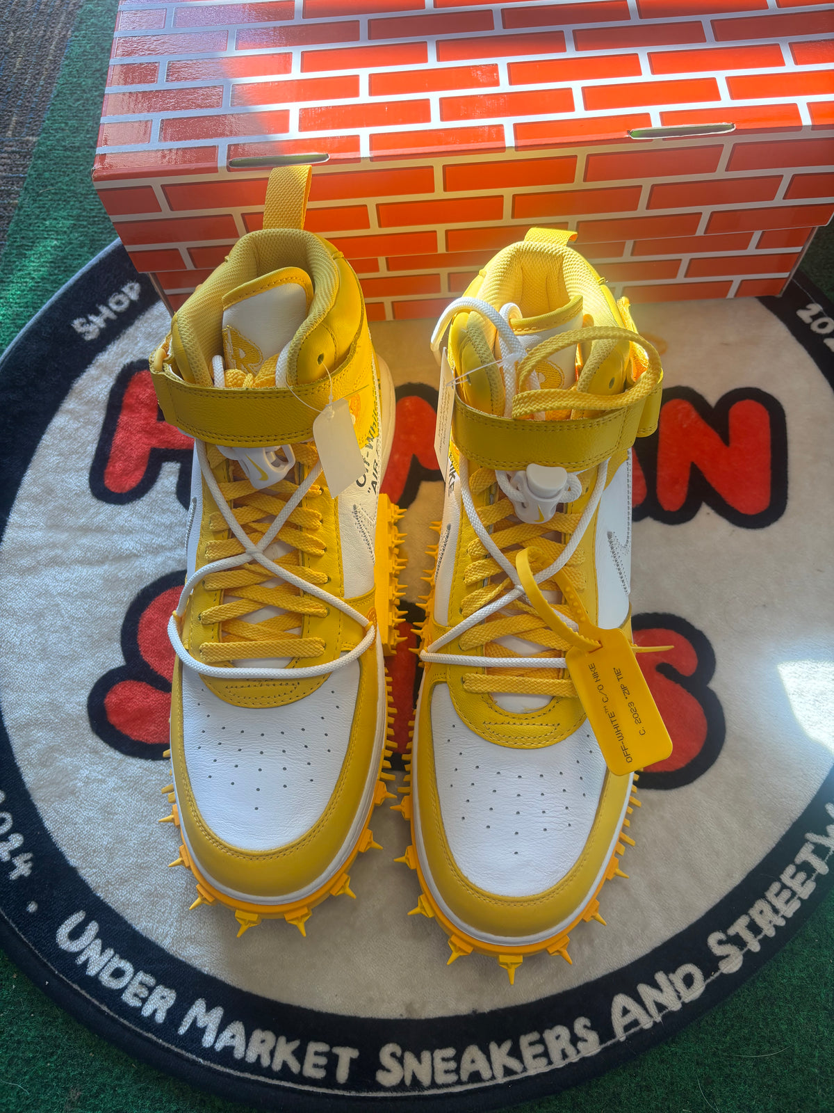Nike Air Force 1 Mid ‘Off White Varsity Maze’|Size 13M