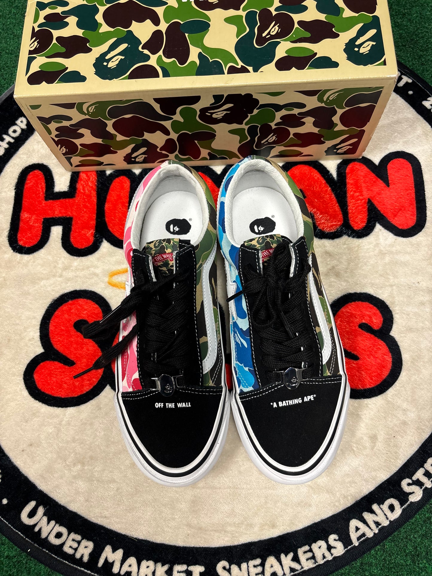 Bape X Vans ‘Multi Color’|Size 7M/8.5W