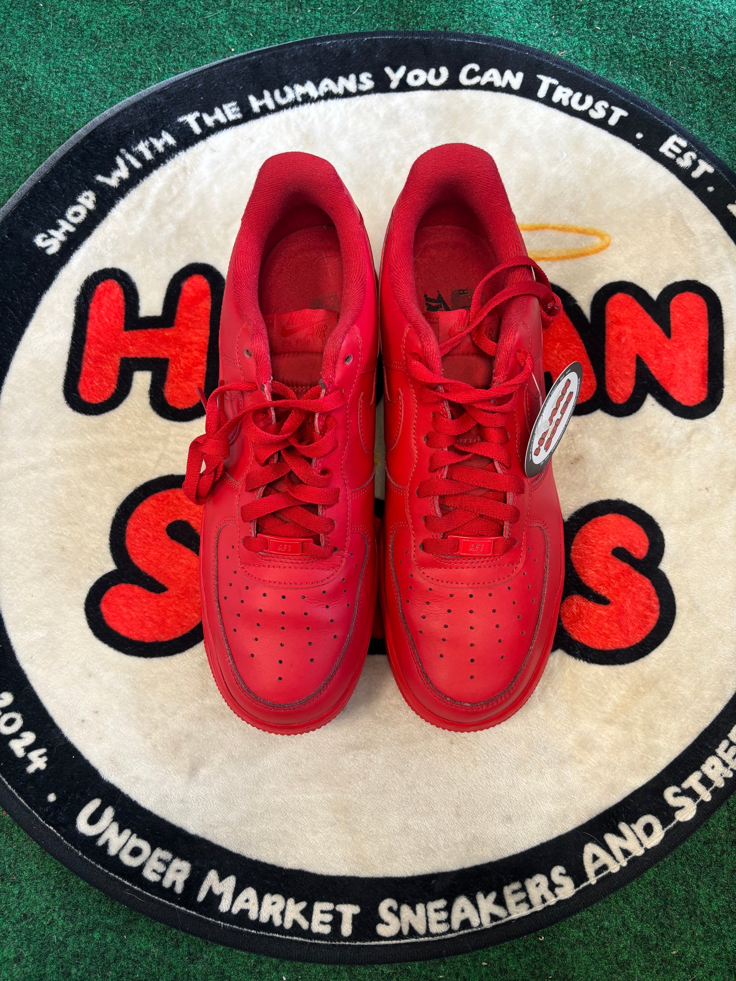 Nike Air Force One Low ‘Triple Red’|Size 11M