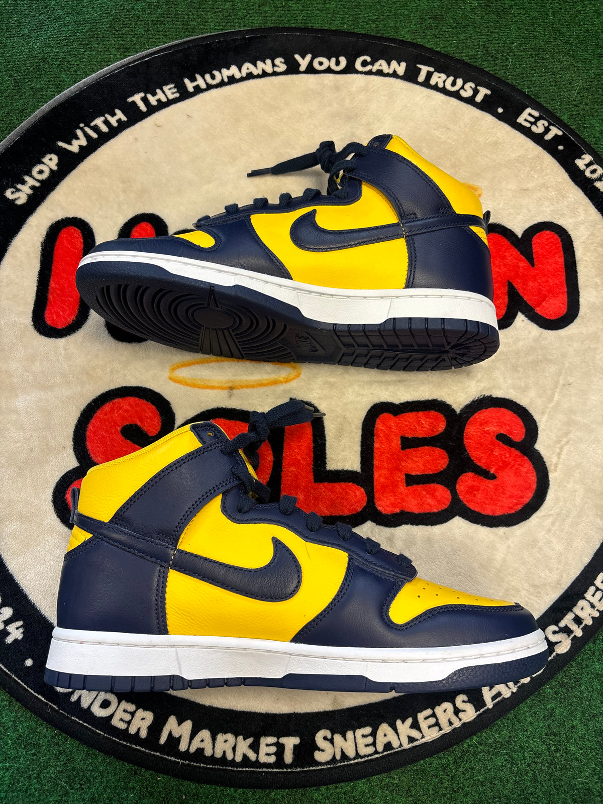 Dunk High ‘Michigan’|Size 9M/10.5W