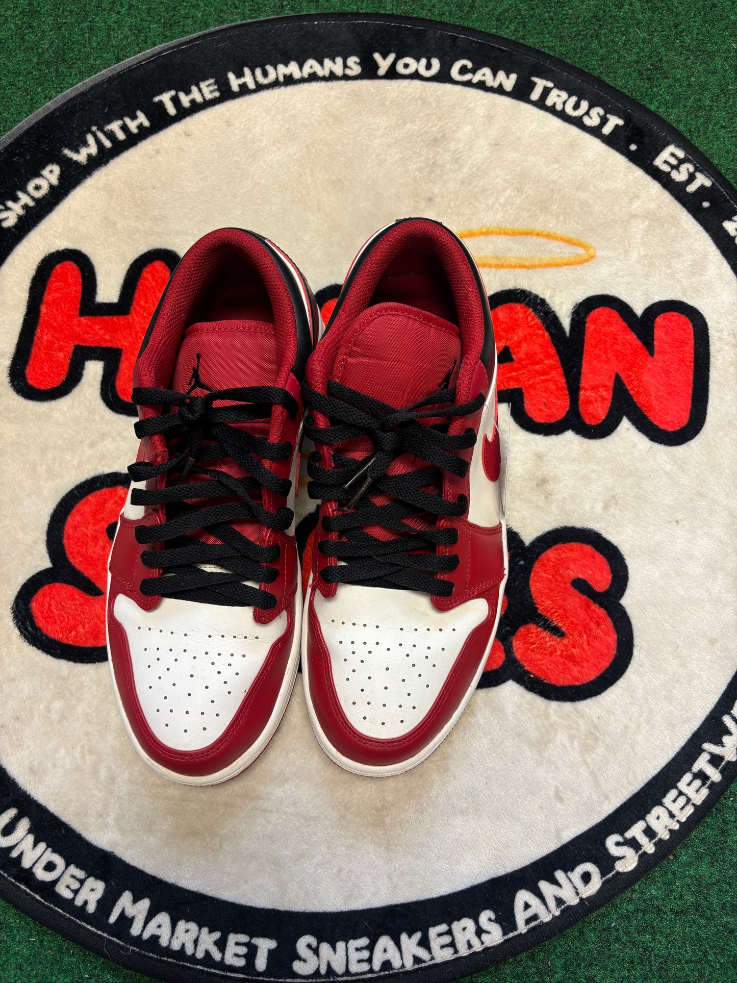 Jordan 1 Low ‘Chicago Toe’|Size 10M