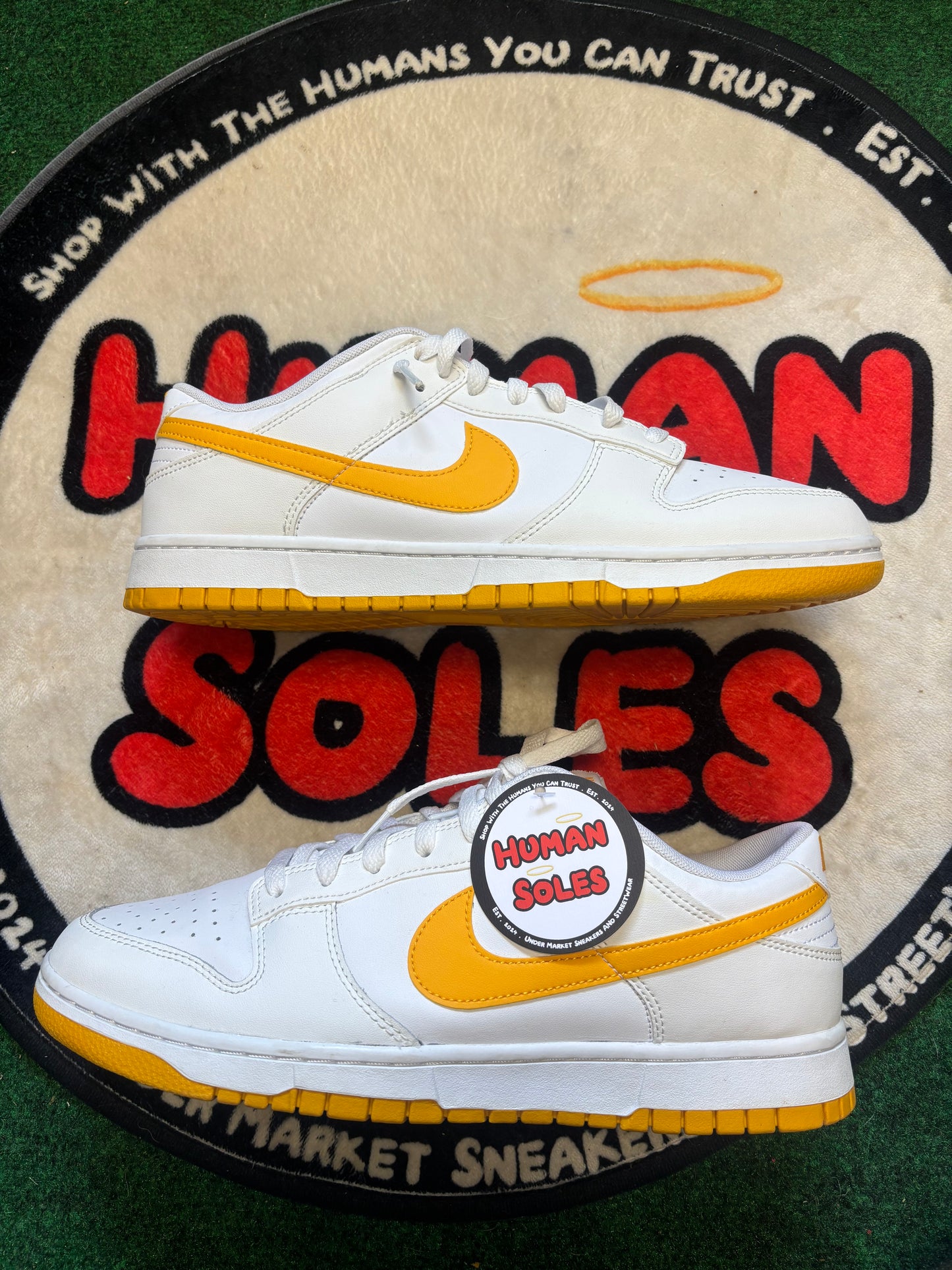 Nike Dunk Low ‘White/Yellow’|Size 13M