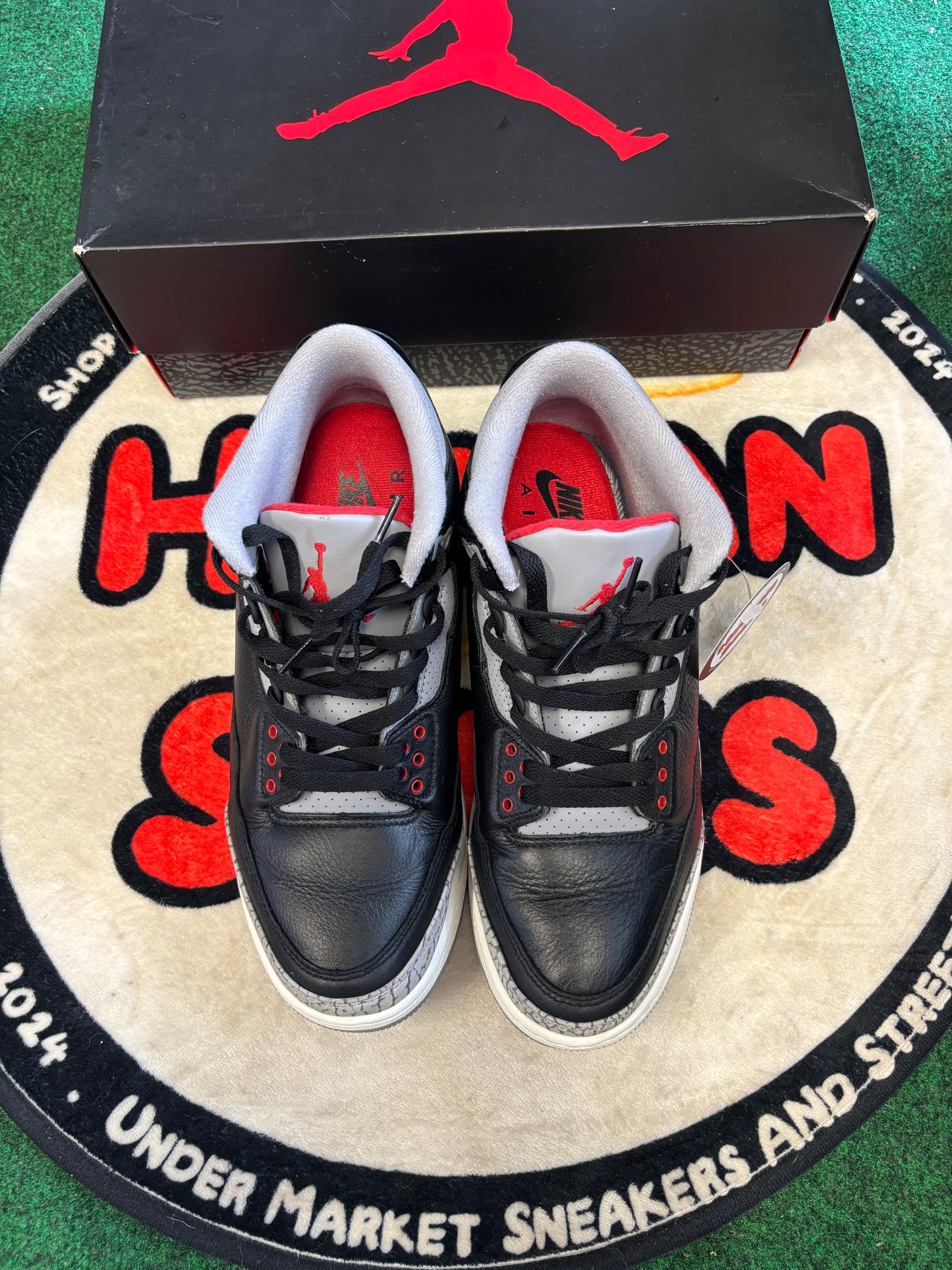 Jordan 3 ‘Black Cement’|Size 10M