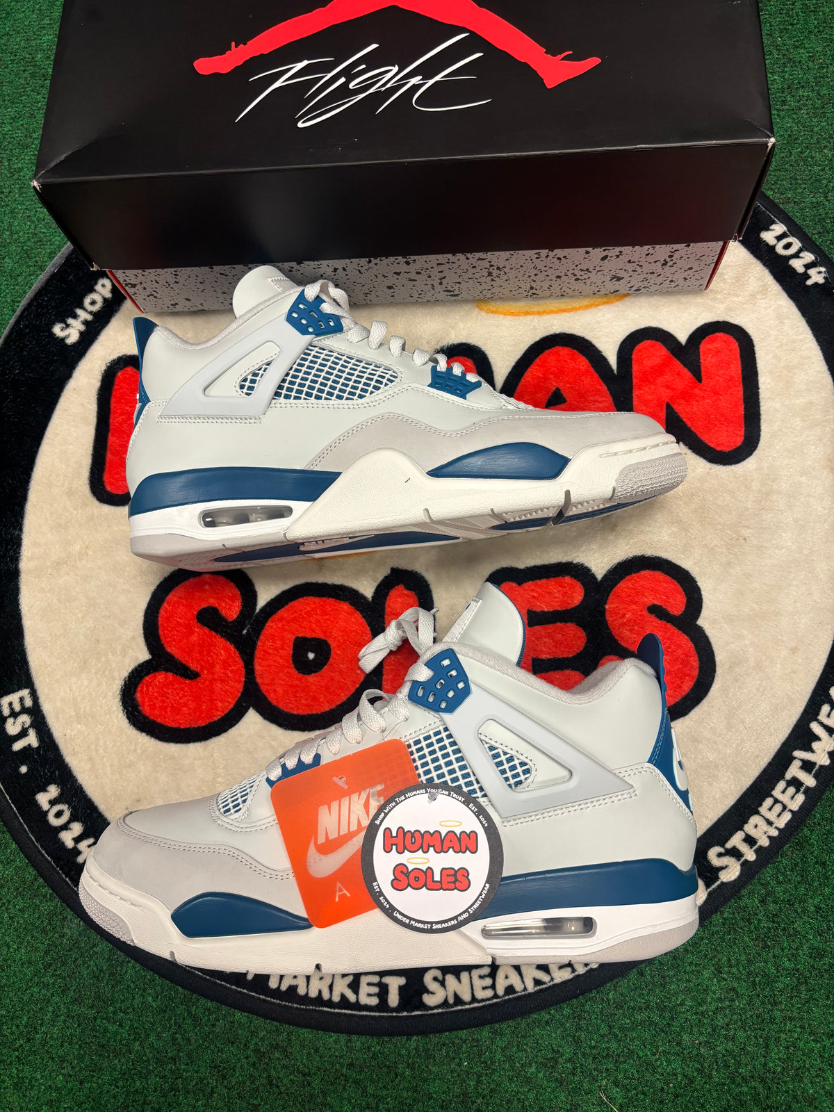 Jordan 4 ‘Military Blue’|Size 12M