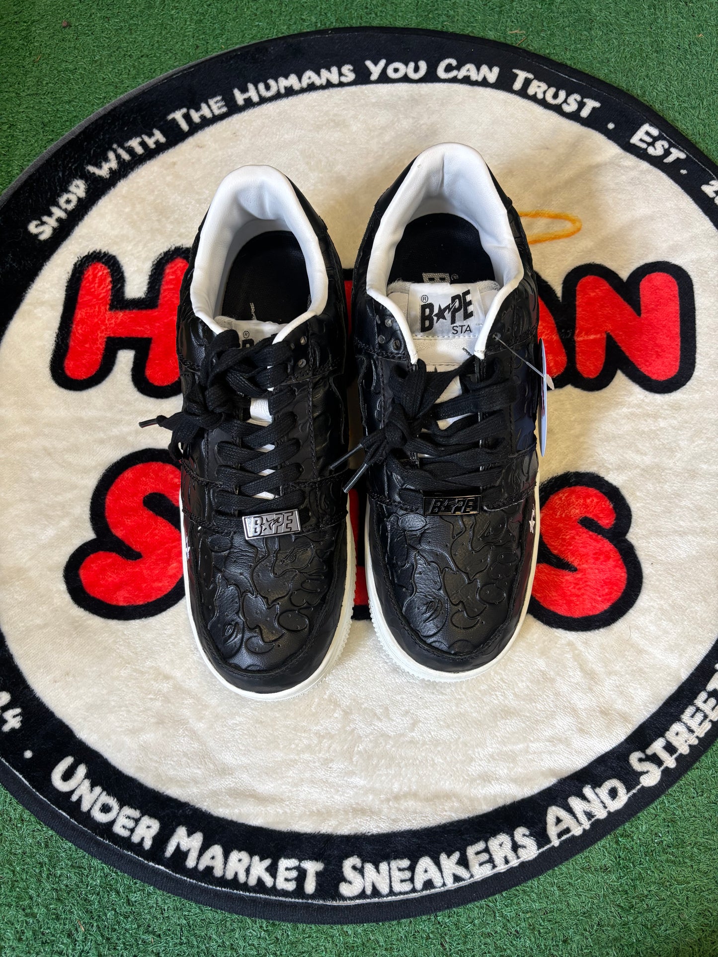 Bapesta X Future Low ‘Black’|Size 9M/10.5W