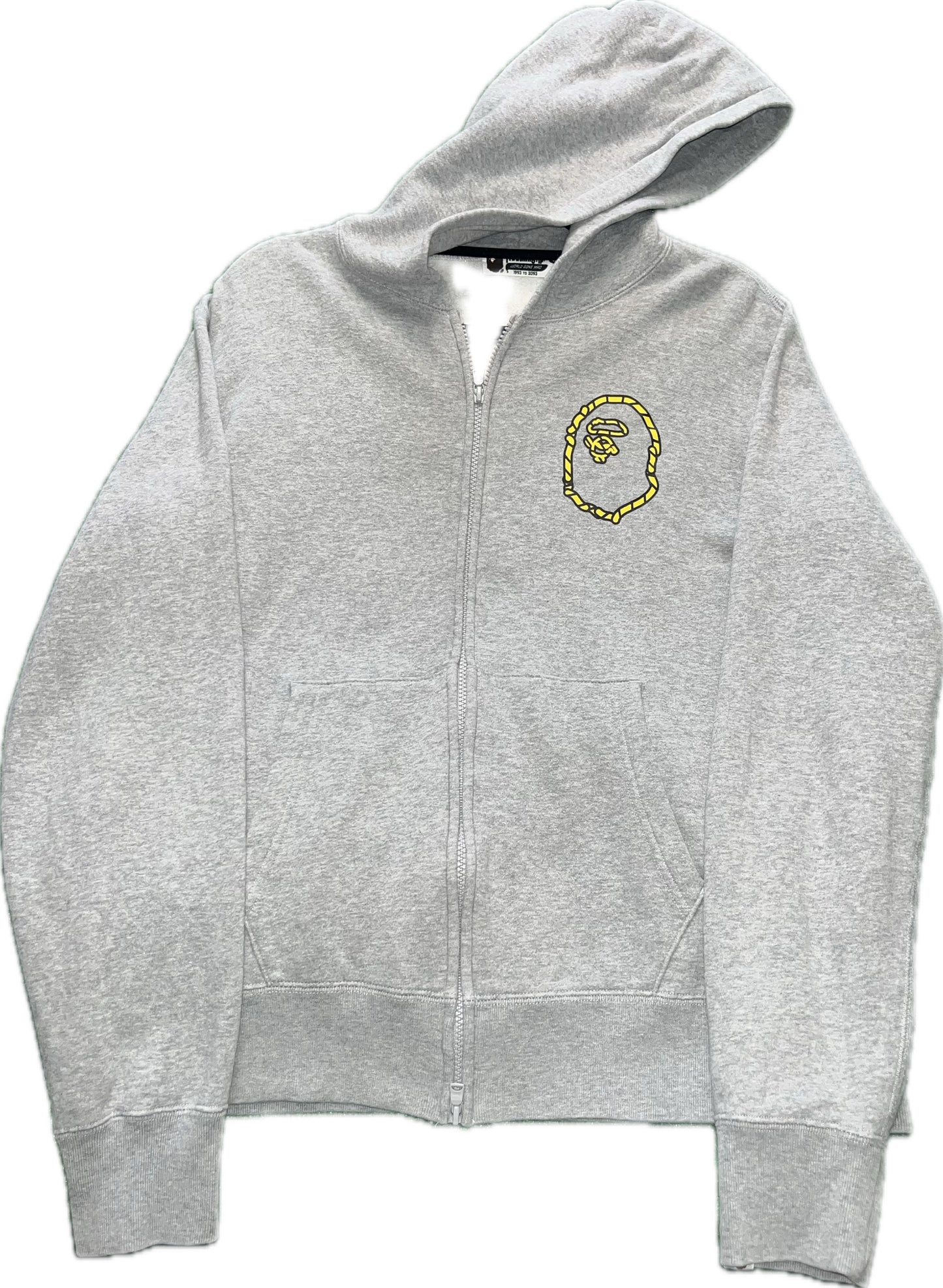 Vintage BAPE Rope Zip Up ‘Grey’