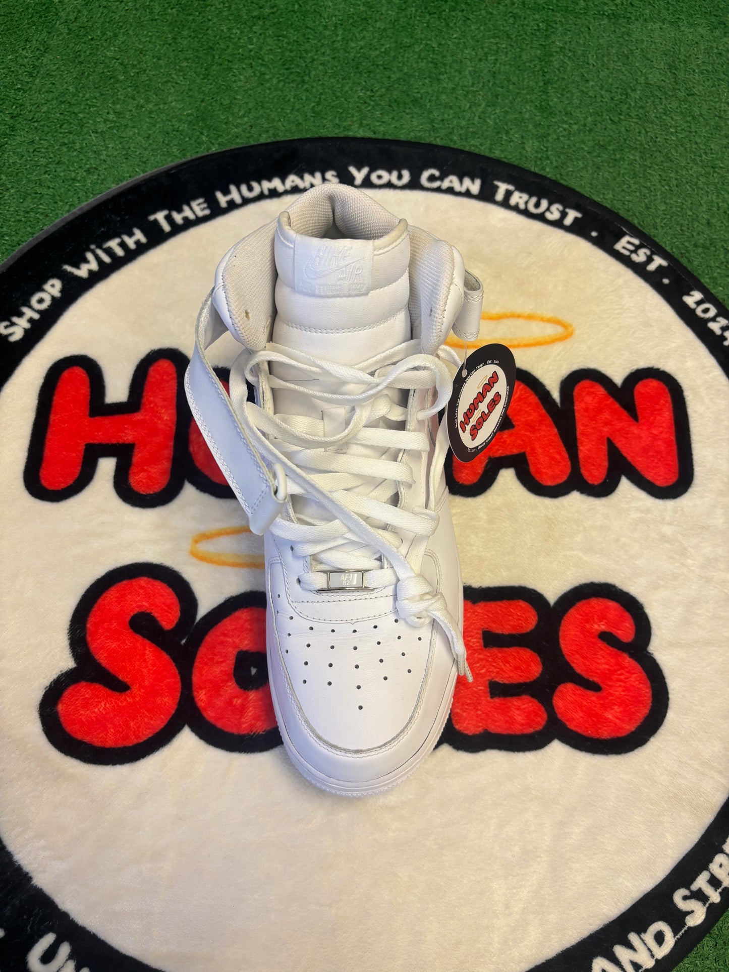 Nike Air Force One Mid ‘Triple White’|Size 12M