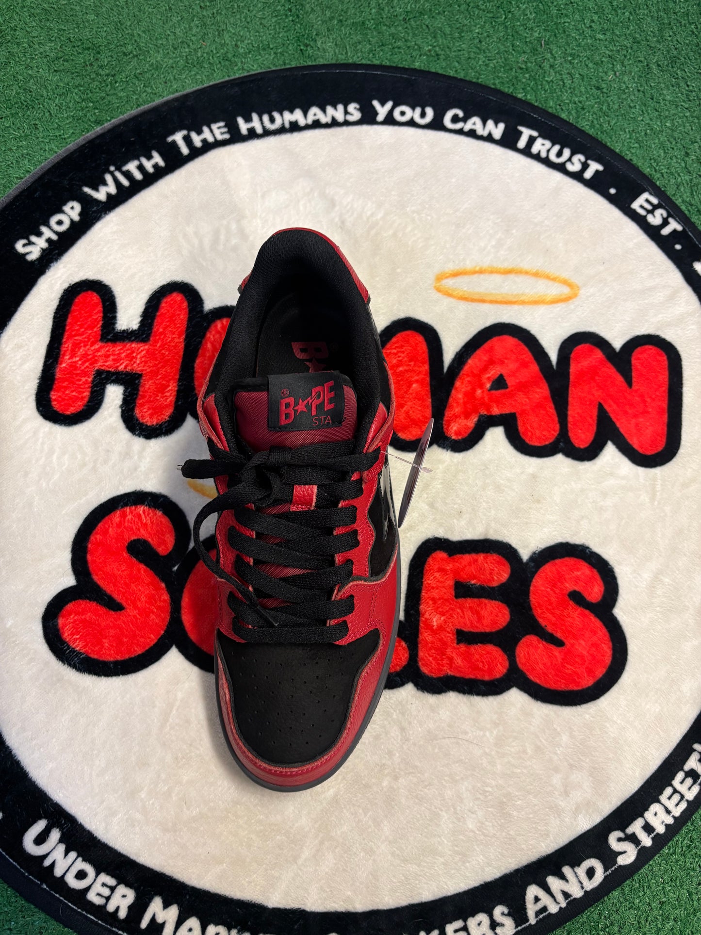 Bapesta Low ‘Black/Red’|Size|11M