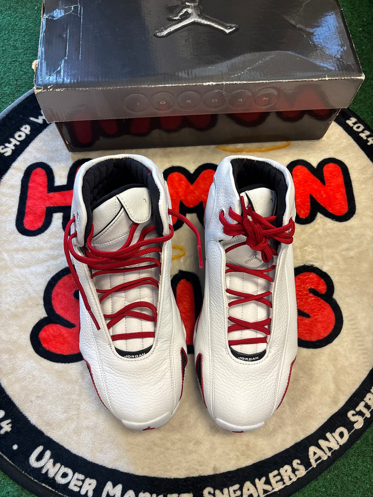 Jordan 21 ‘White Varsity Red’|Size 7M/8.5W