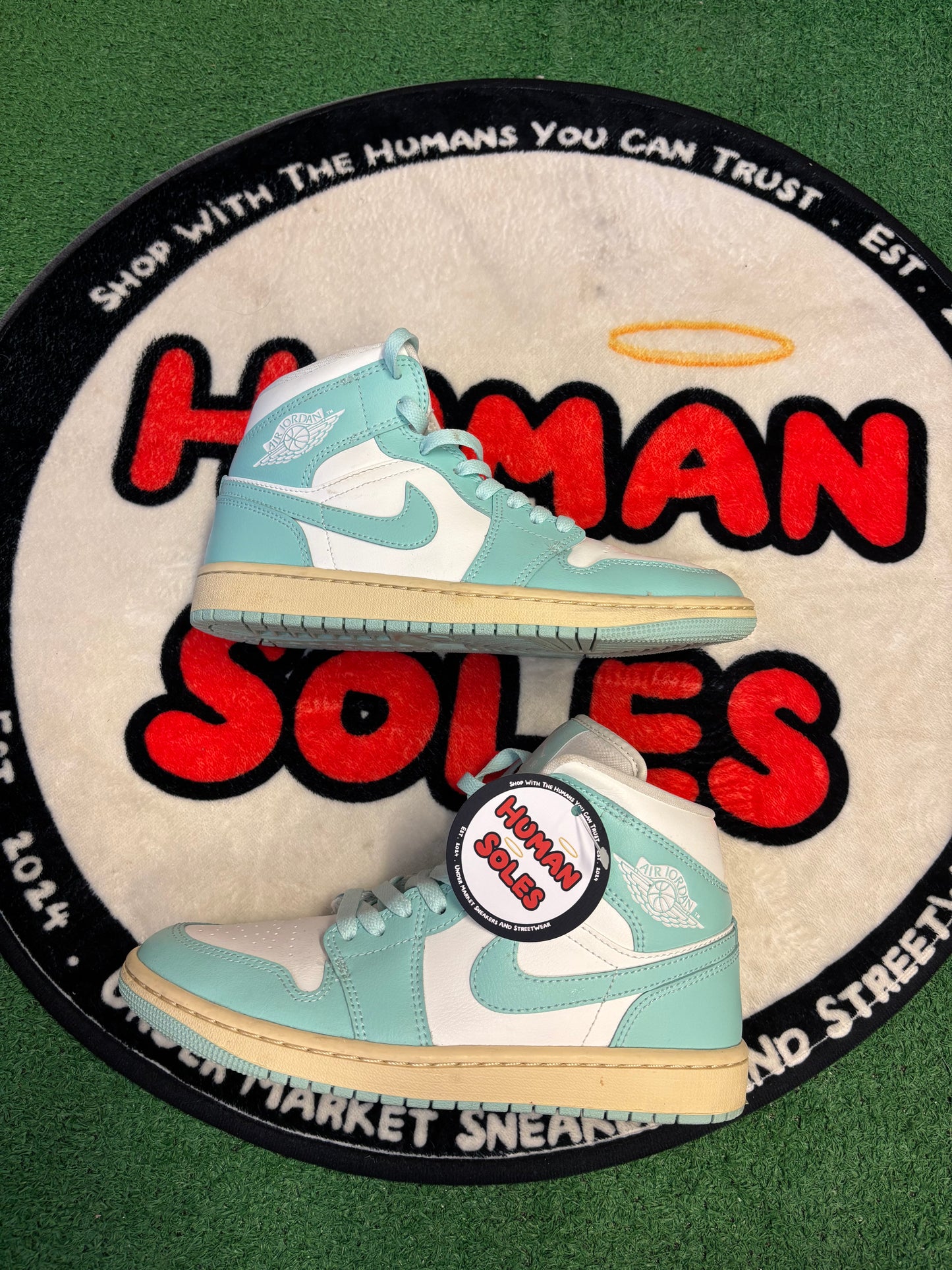 Jordan 1 Mid ‘Glacier Blue’|Size 6M/7.5W