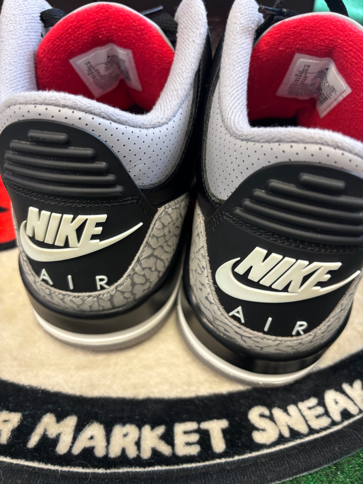 Jordan 3 ‘Black Cement’|Size 10M