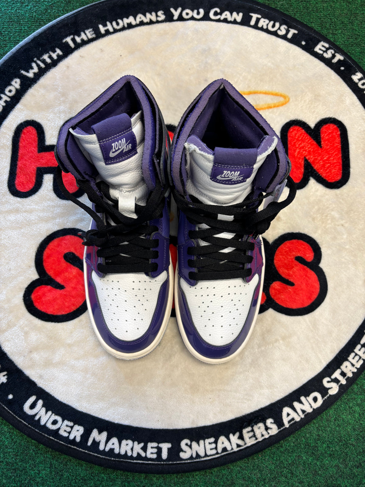 Jordan 1 High Cmft ‘Purple Patent’|Size 7M/8.5W