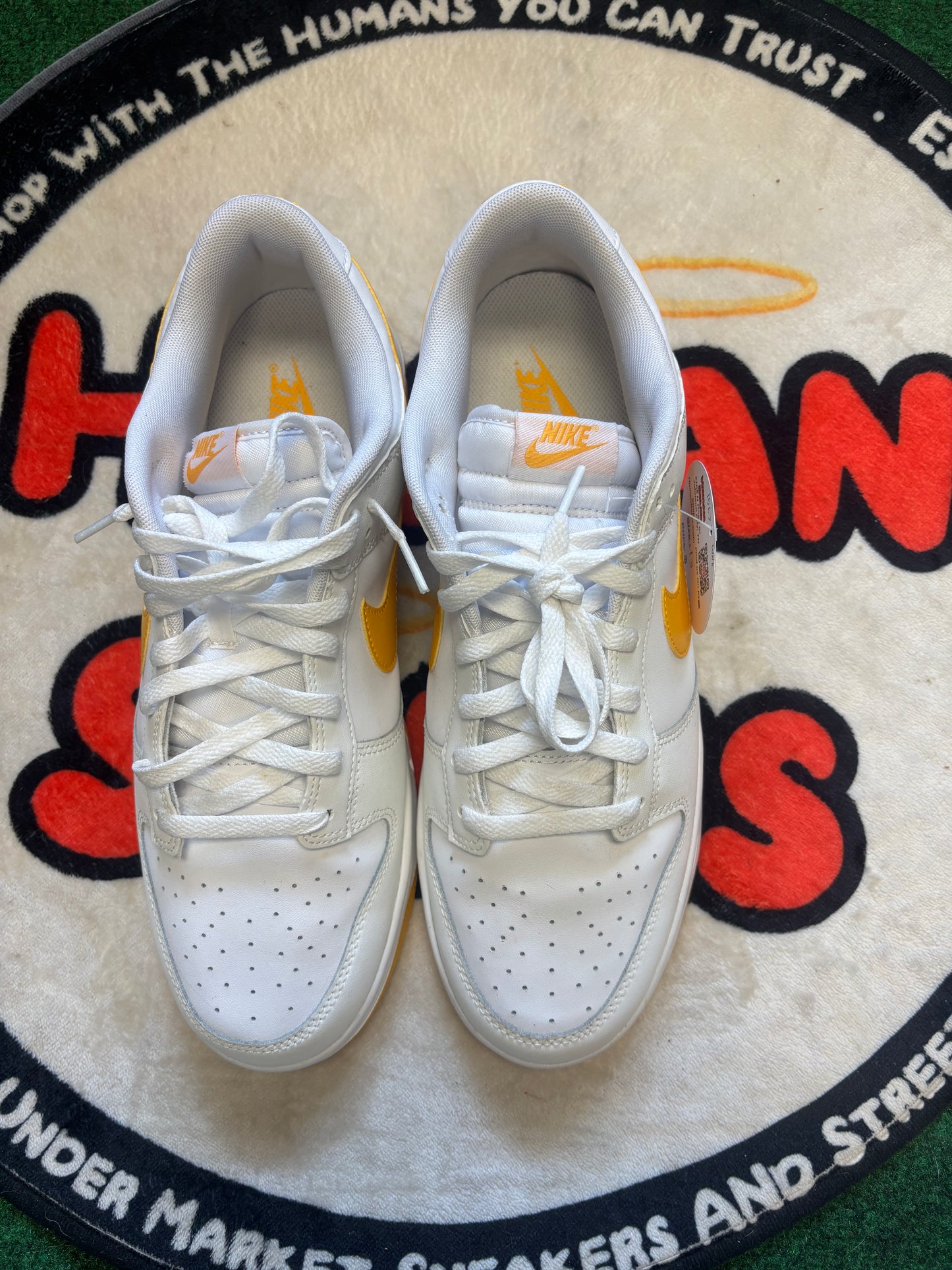 Nike Dunk Low ‘White/Yellow’|Size 13M