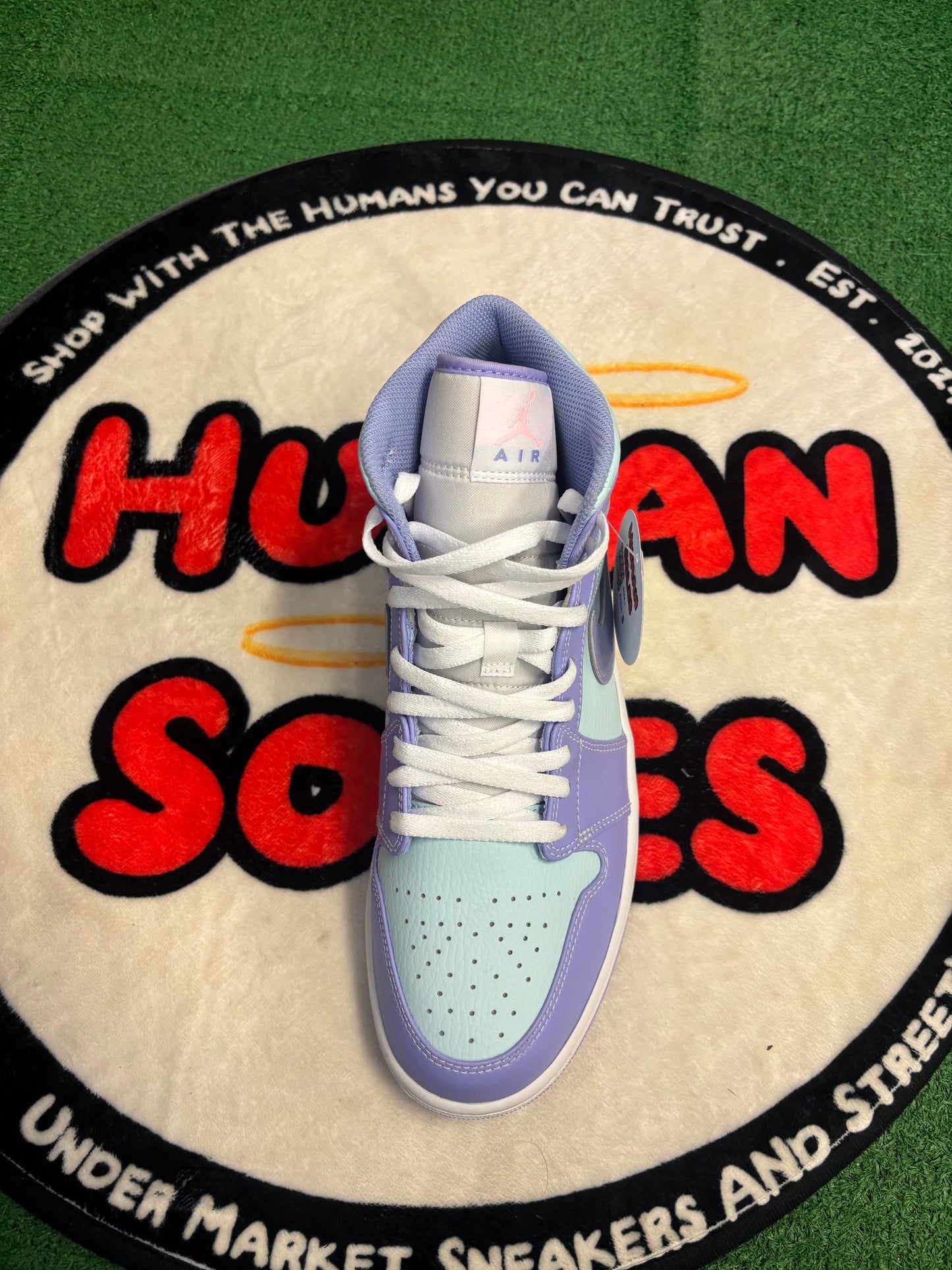Jordan 1 Mid ‘Purple Aqua’|Size 12M
