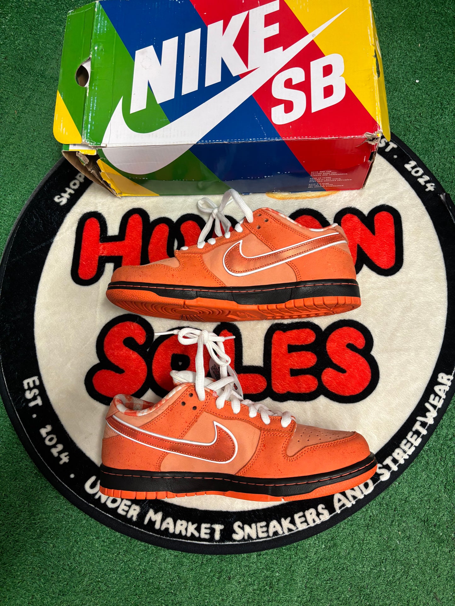 Nike SB Dunk Low ‘Orange Lobster’|Size 8.5M/10W