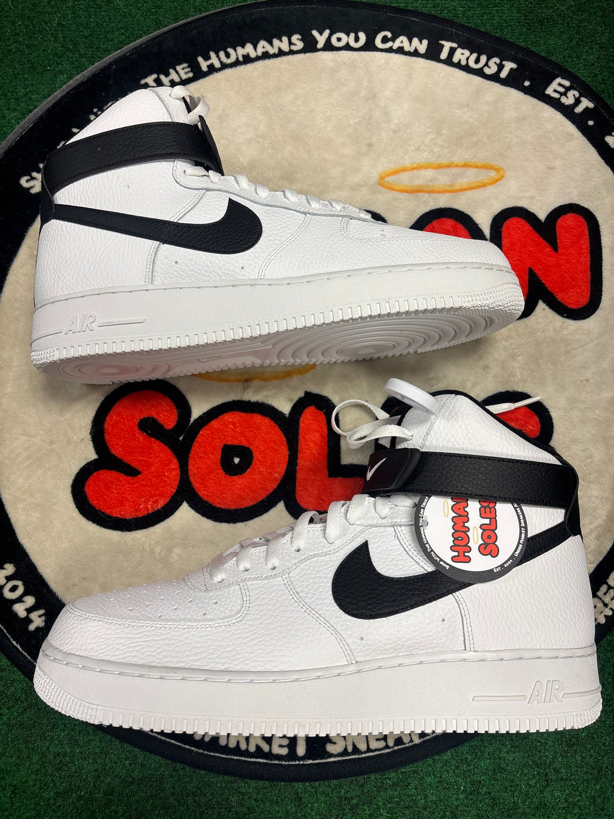 Nike Air Force 1 High ‘White/Black’|Size 14