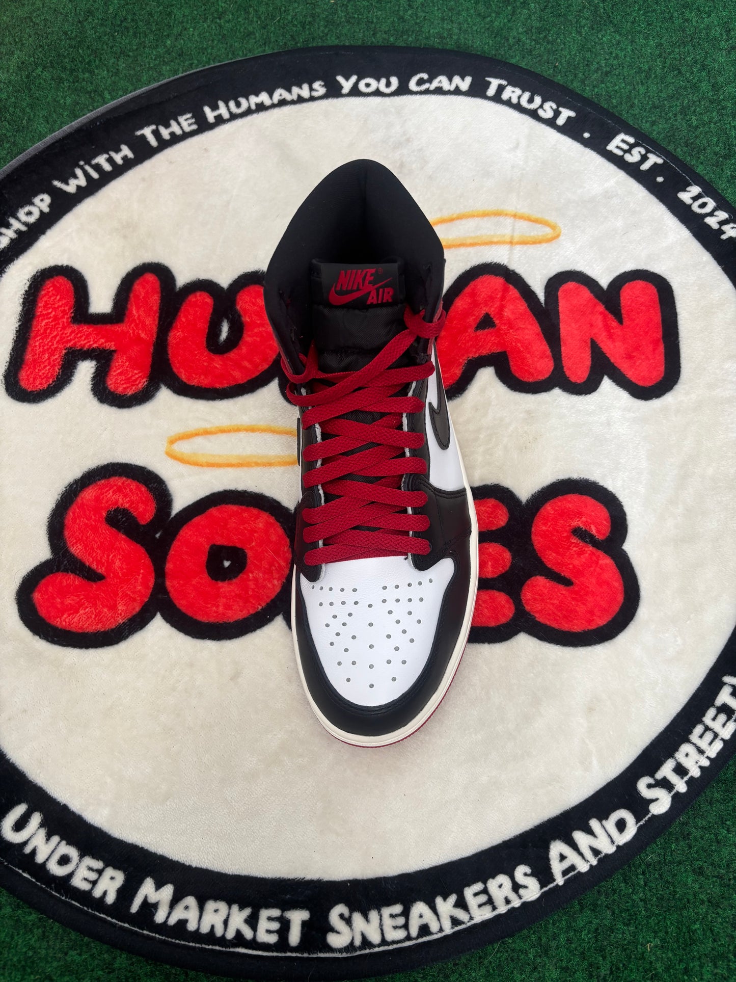Jordan 1 High ‘Black Toe Reimagined’|Size 8M/9.5W