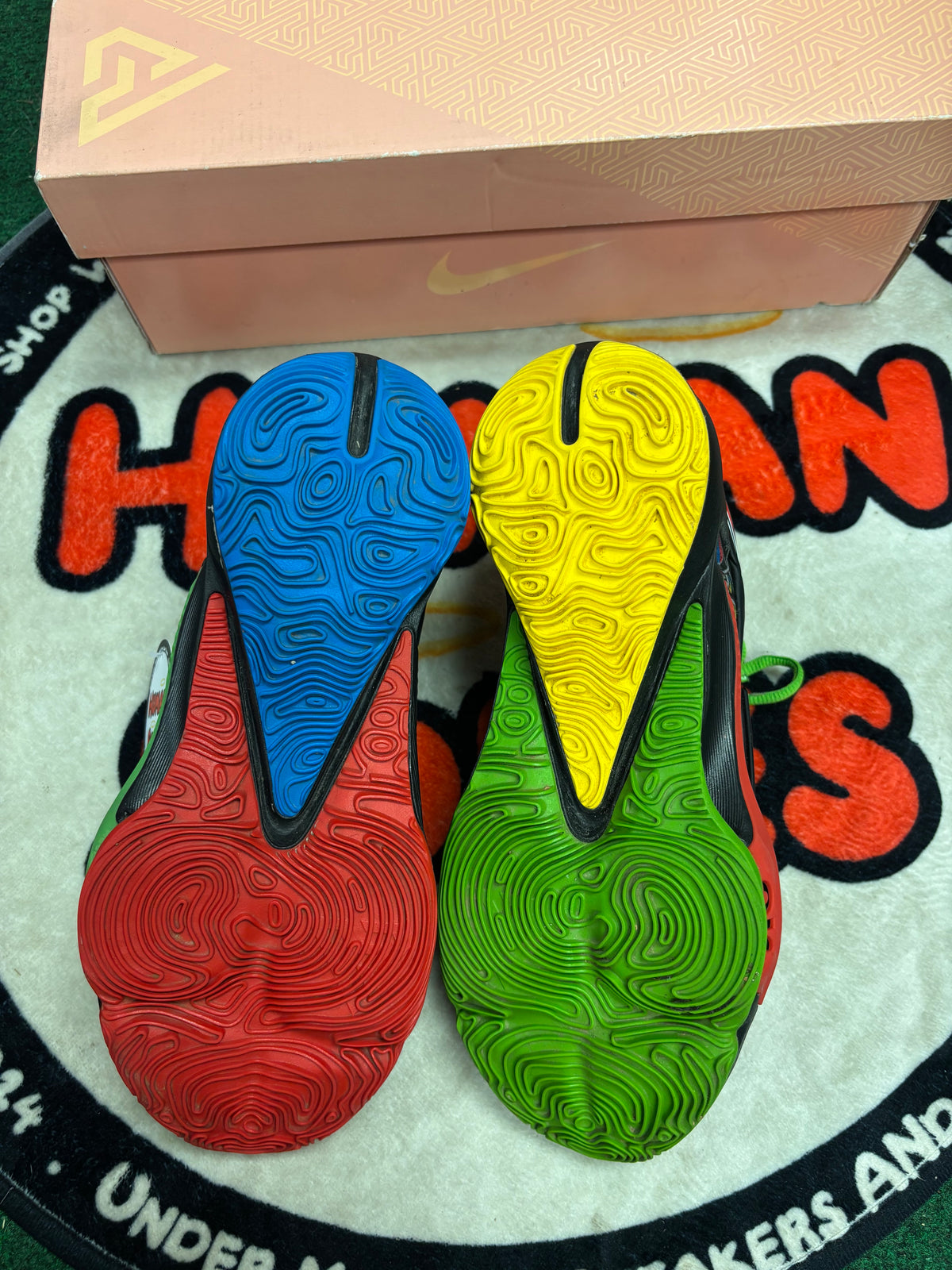 Uno X Nike  Zoom Freak 3 ‘Multi Color’|Size 7.5M/9W